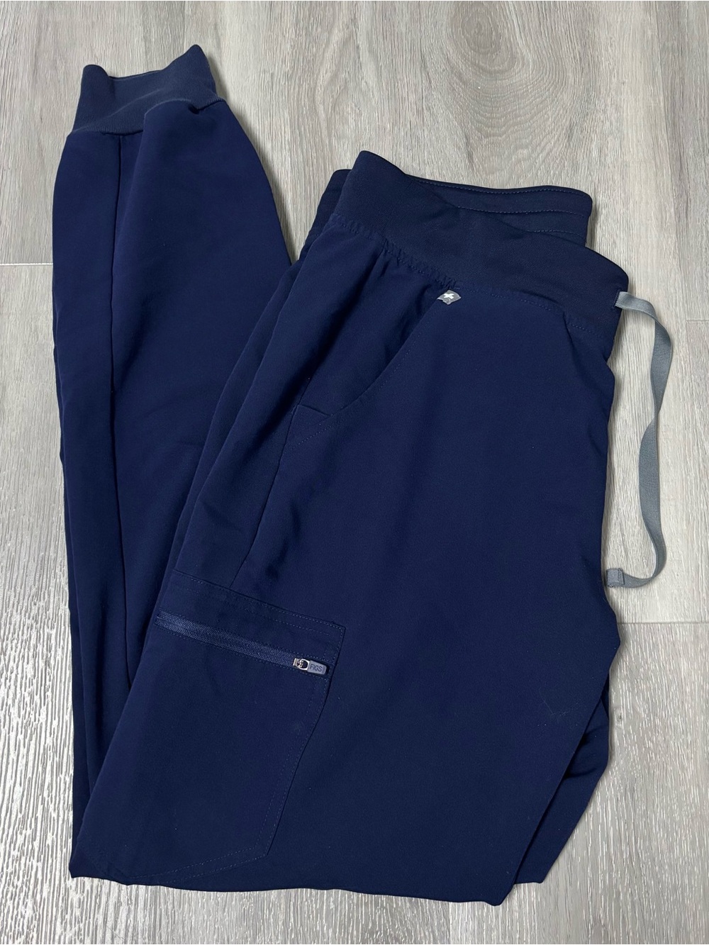Figs Zamora Jogger Scrub Pants Navy Blue Women’s Size Medium Tall
